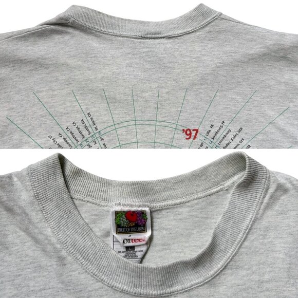 90s Vintage Pat Metheny Group T-shirt Imaginary Day Tour 96 97 Concert Music. - Picture 9 of 9